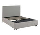 Edgar Grey Storage Bed in King