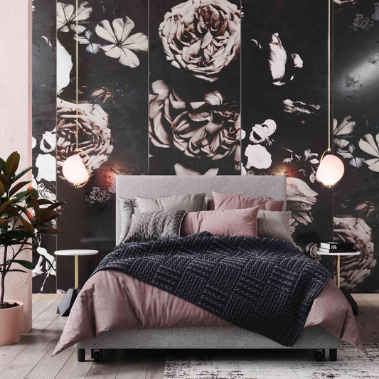 Edgar Grey Storage Bed in King