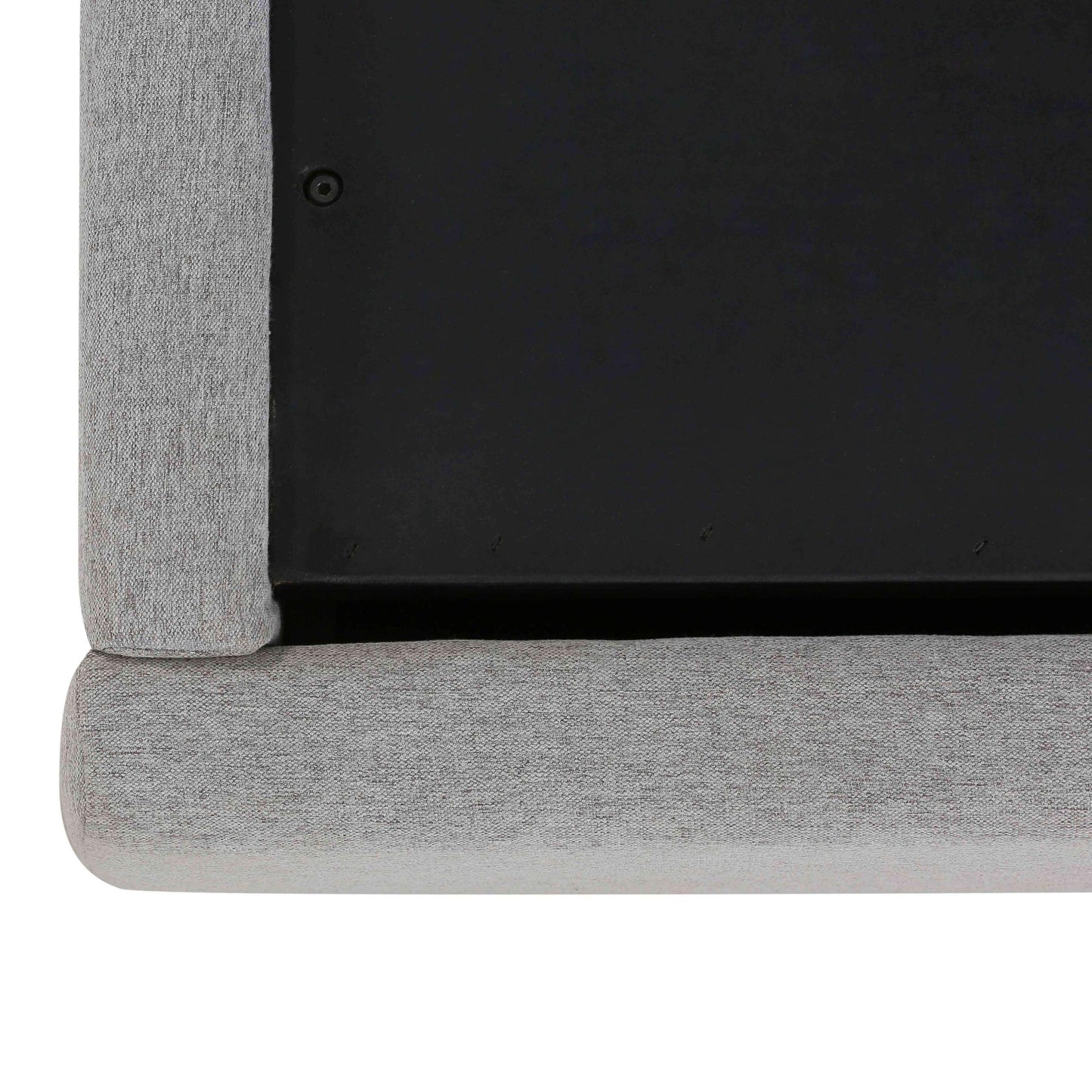 Edgar Grey Storage Bed in King