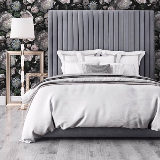 Arabelle Grey Bed in King