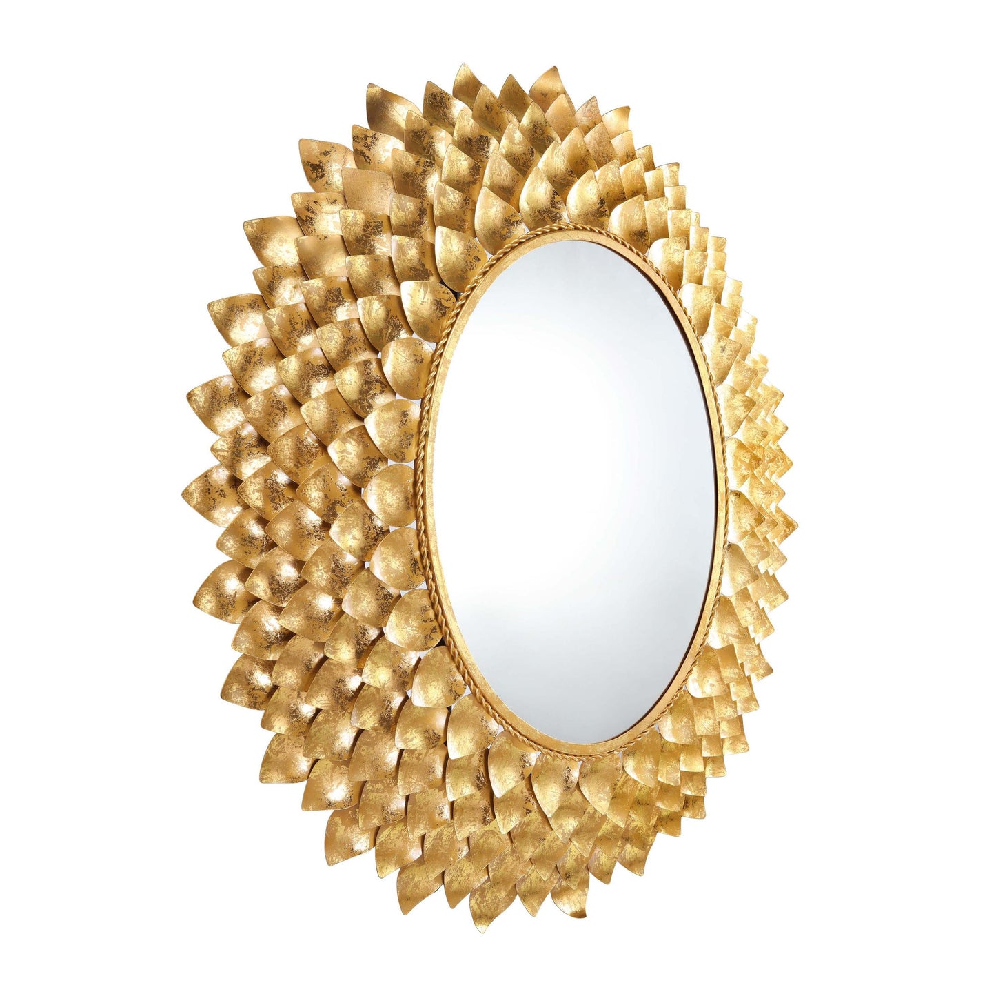Destiny Gold Oval Wall Mirror