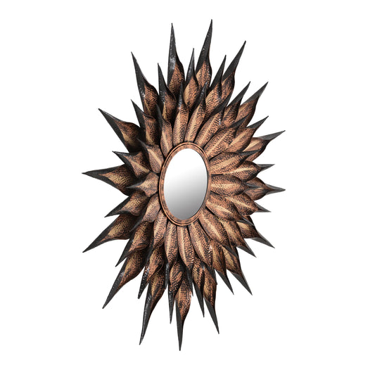 Sunflower Antique Wall Mirror
