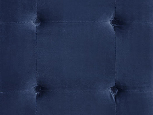 Akiko Navy Velvet Chair (Set of 2)