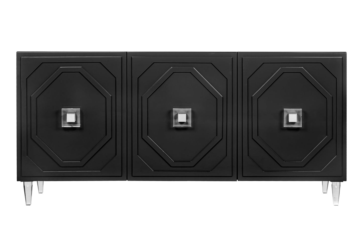 Andros Black Lacquer Buffet