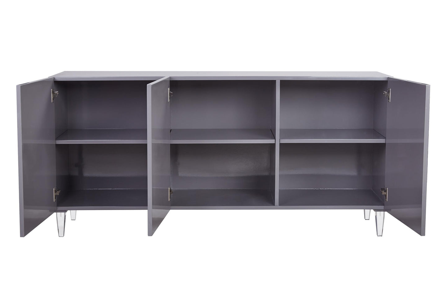 Andros Grey Lacquer Buffet