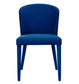Metropolitan Navy Velvet Chair