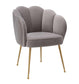 Peony Grey Velvet Dining Chair