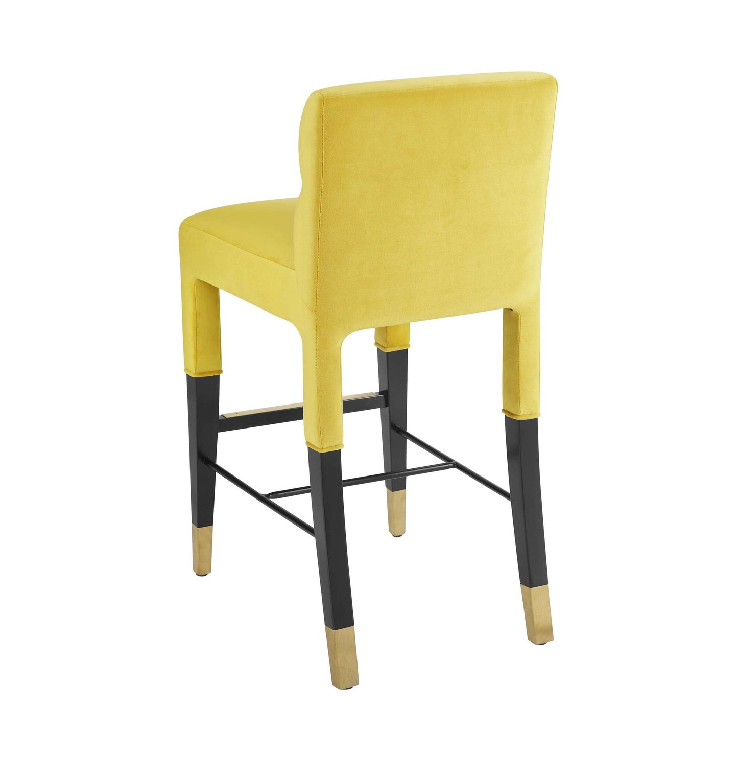 Taylor Burnt Gold Velvet Counter Stool