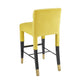 Taylor Burnt Gold Velvet Counter Stool