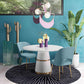 Swell Sea Blue Velvet Chair