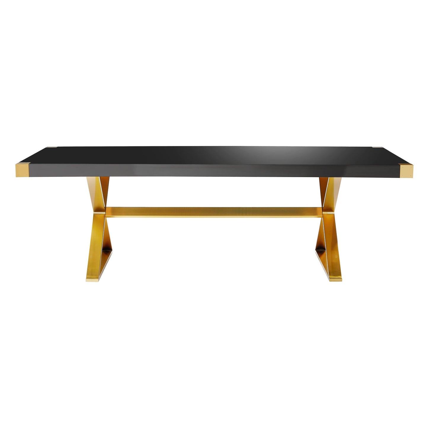 Adeline Black Lacquer Dining Table