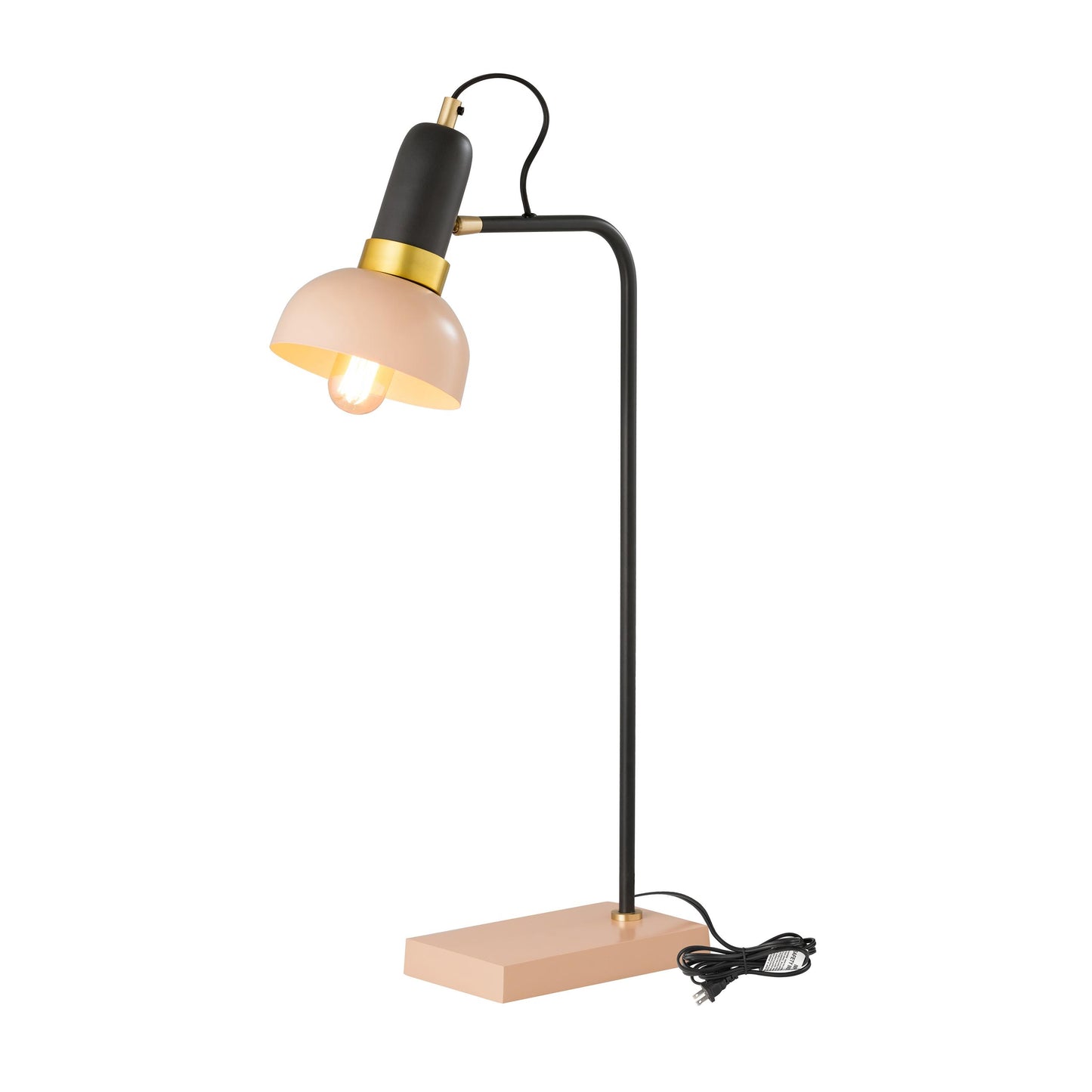 Juku Blush/Grey Table Lamp