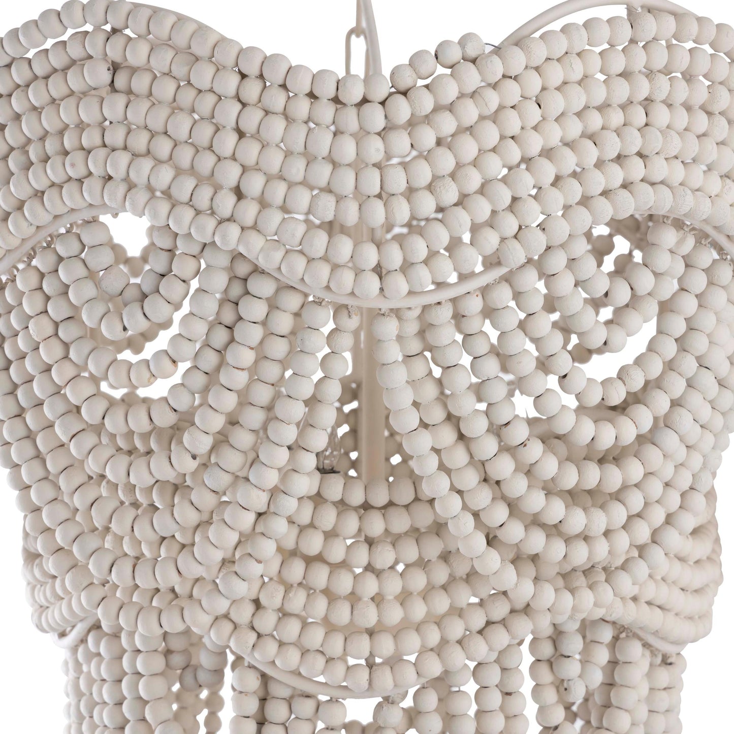 Porto Ivory Beaded Chandelier
