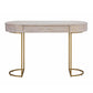 Brandyss White Burl Console / Desk