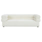 Elsa Cream Velvet Sofa by Inspire Me! Home Decor