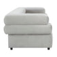 Elsa Light Grey Velvet Sofa by Inspire Me! Home Decor