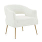 Diana Cream Boucle Accent Chair by Inspire Me! Home Decor