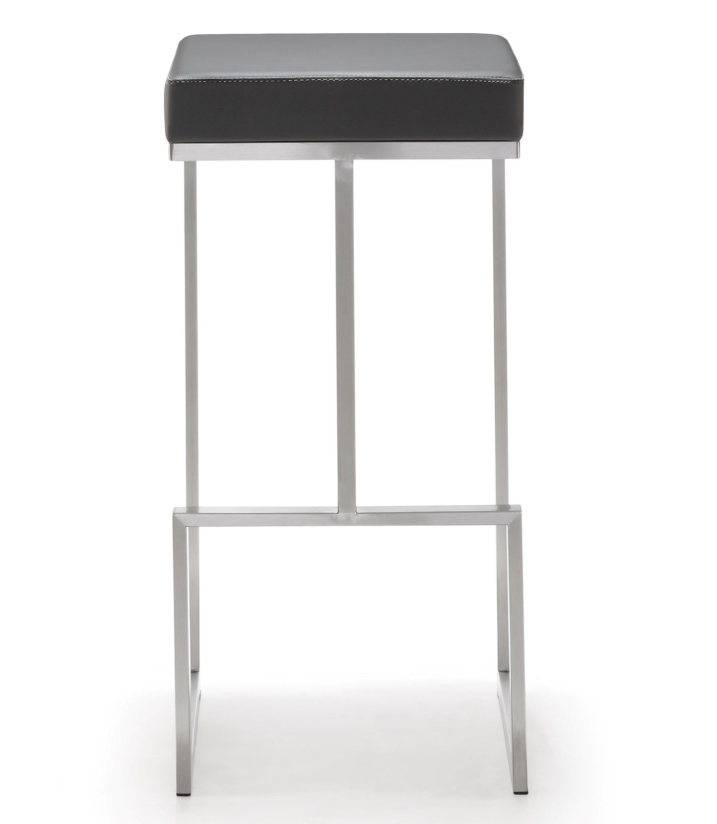Ferrara Grey Steel Barstool (Set of 2)