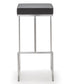 Ferrara Grey Steel Barstool (Set of 2)