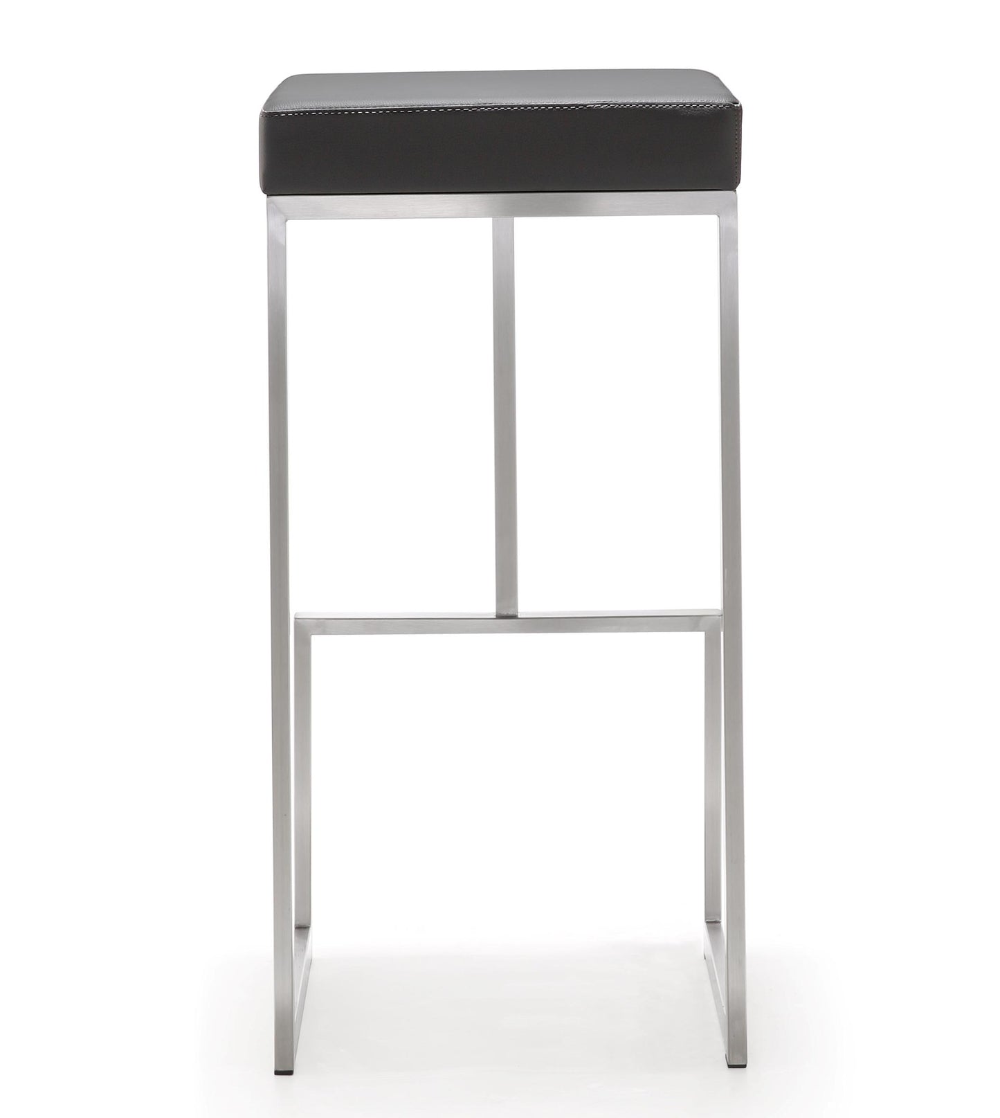 Ferrara Grey Steel Barstool (Set of 2)