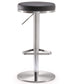 Fano Black Stainless Steel Barstool