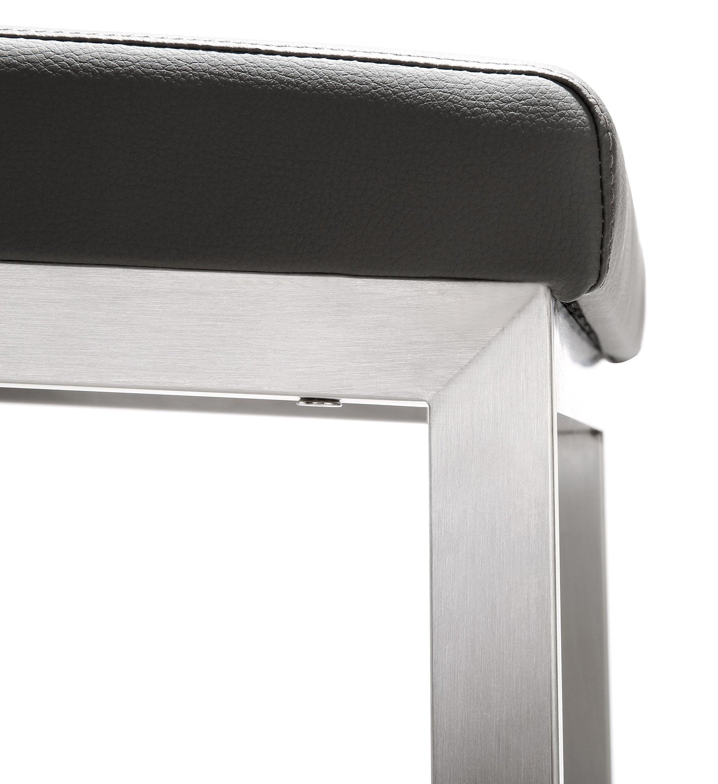 Parma Grey Steel Counter Stool (Set of 2)