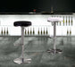 Fano Black Stainless Steel Barstool