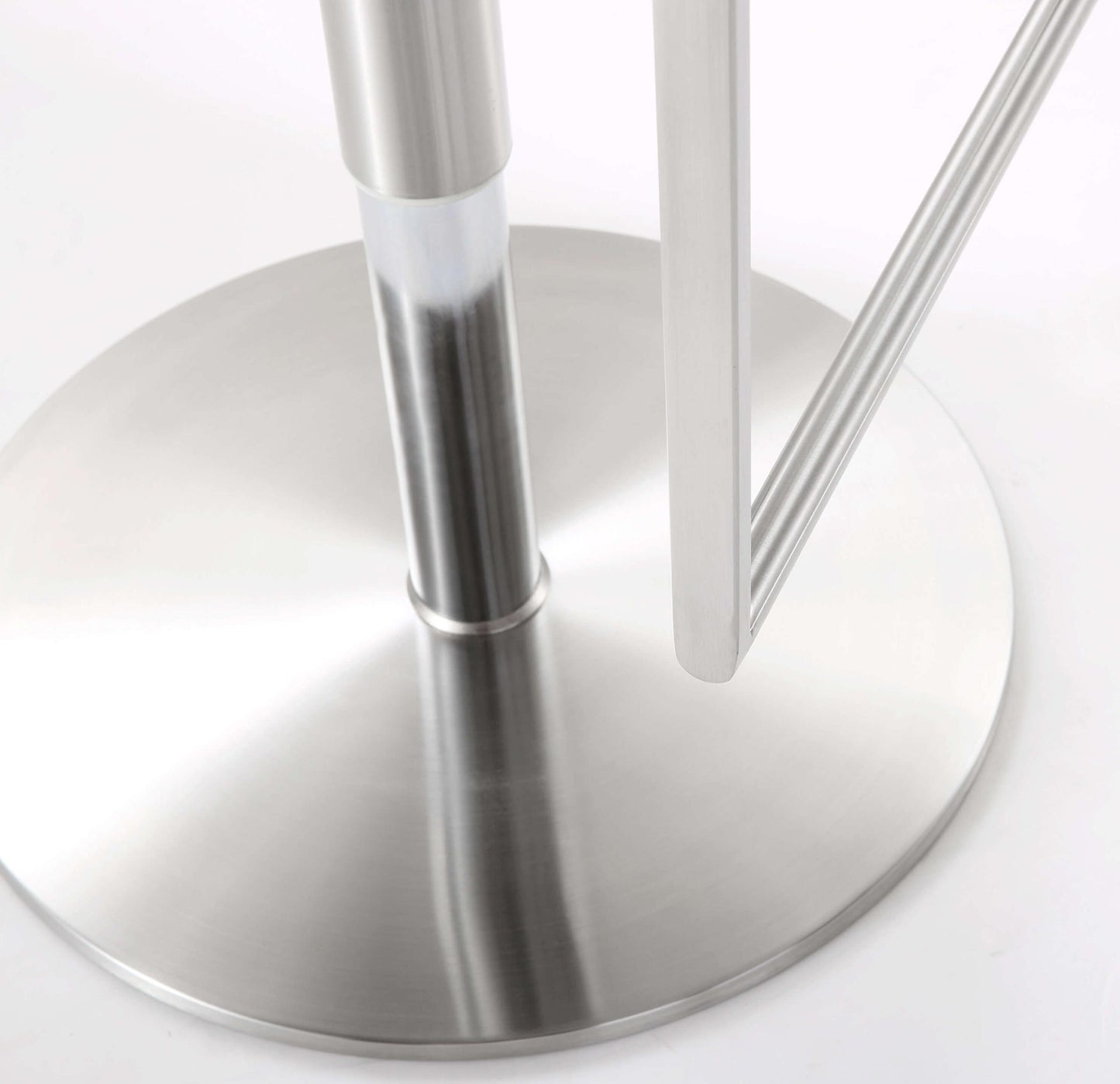 Amalfi Grey Stainless Steel Barstool