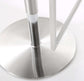 Amalfi Grey Stainless Steel Barstool