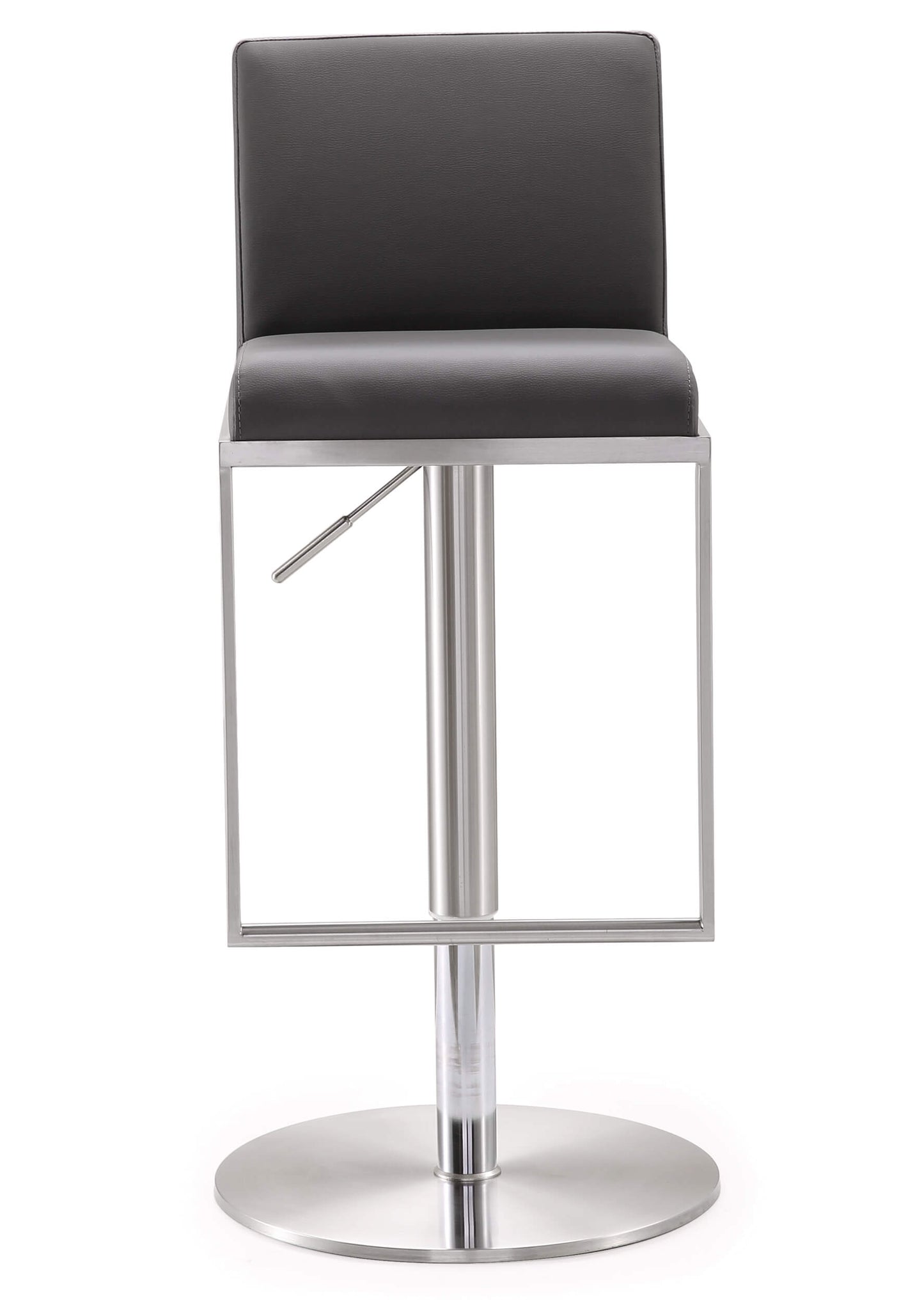 Amalfi Grey Stainless Steel Barstool