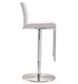 Amalfi White Stainless Steel Barstool