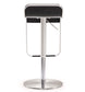 Napoli Black Stainless Steel Barstool