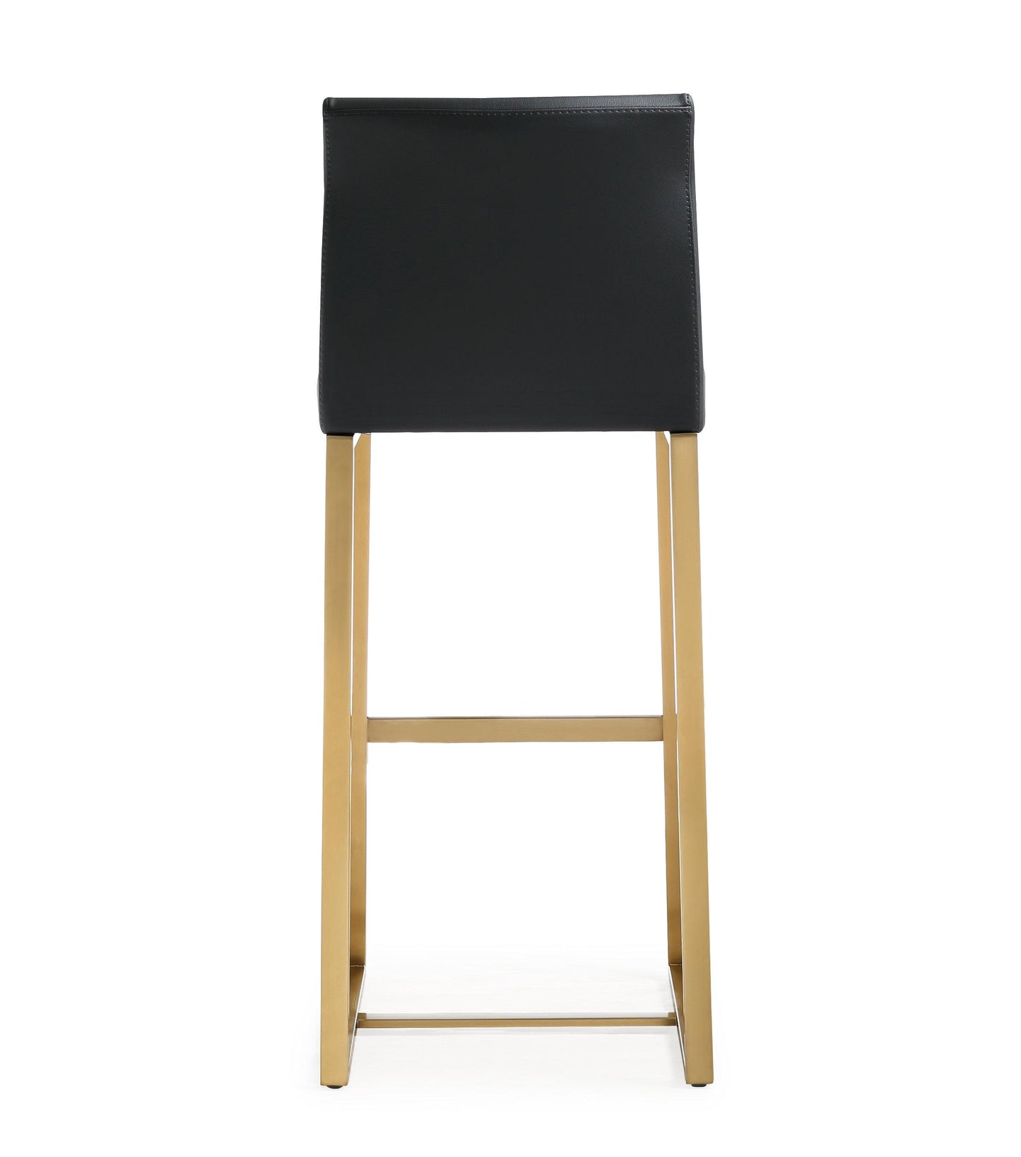 Denmark Black Gold Steel Barstool (Set of 2)