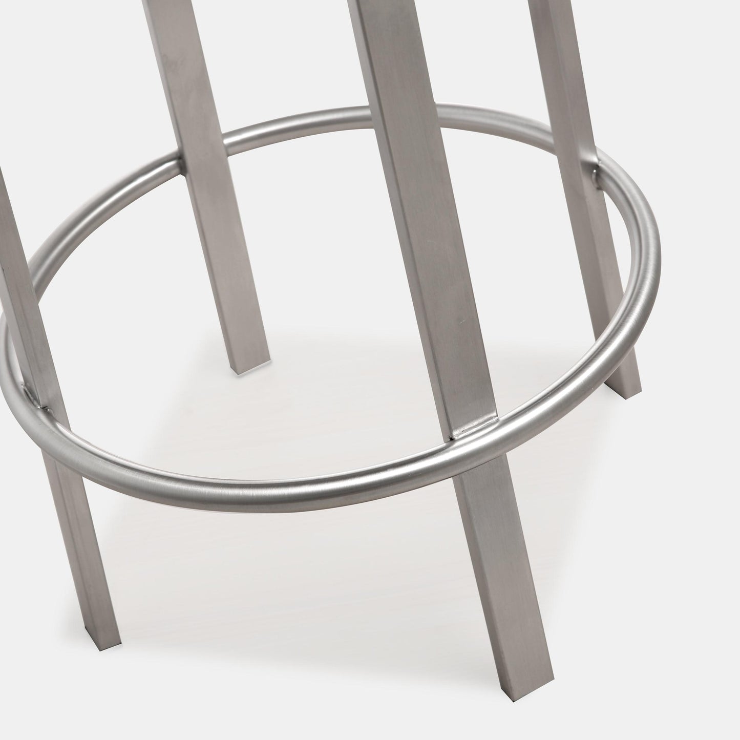 Pratt Grey Steel Counter Stool (Set of 2)