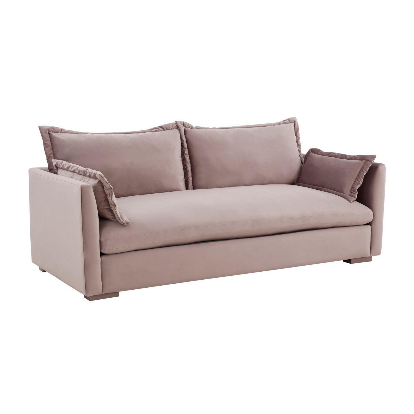 Freya Mauve Velvet Sofa
