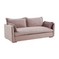 Freya Mauve Velvet Sofa