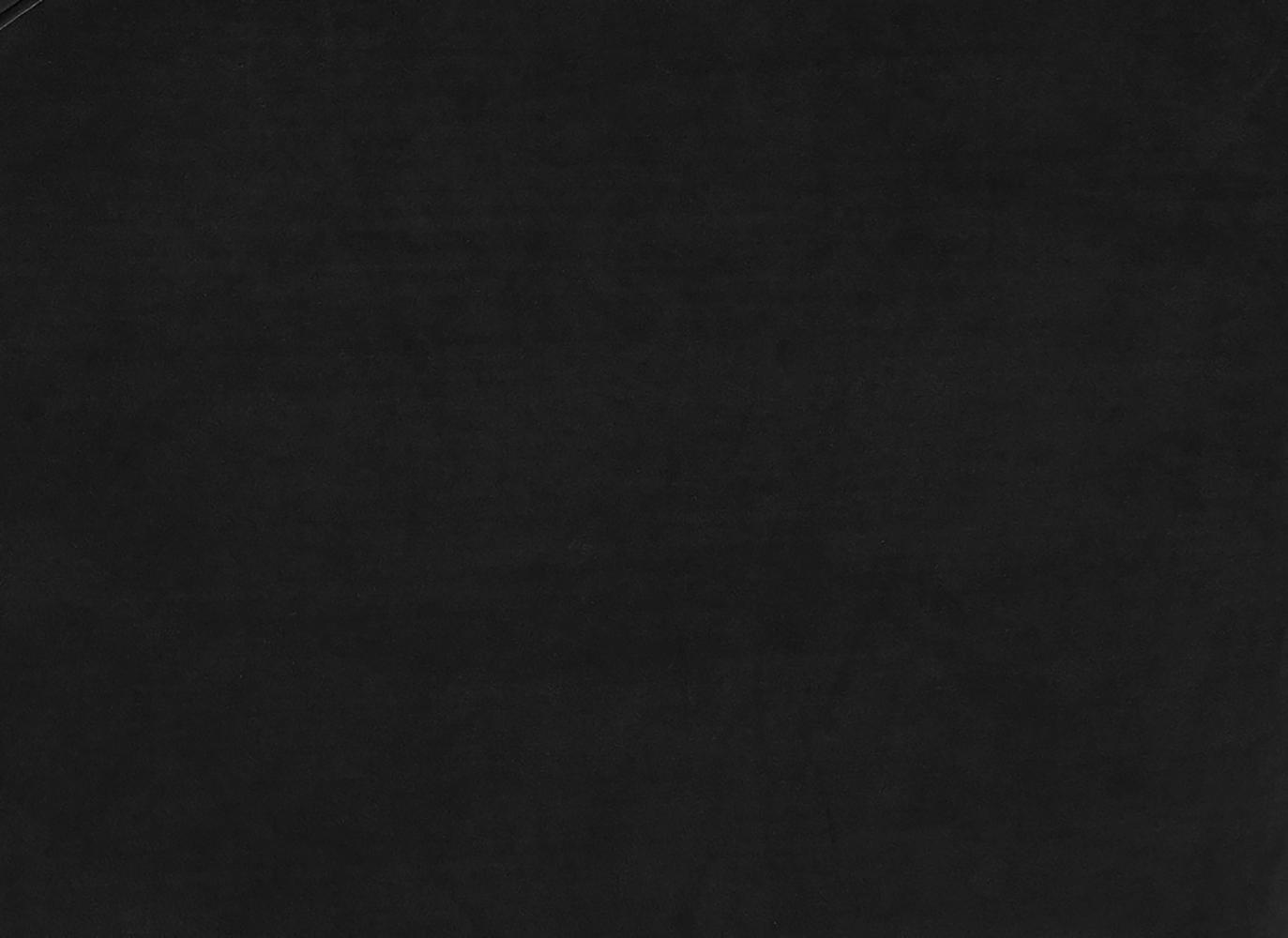 Plato Black Velvet Sofa