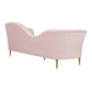 Plato Blush Velvet Sofa