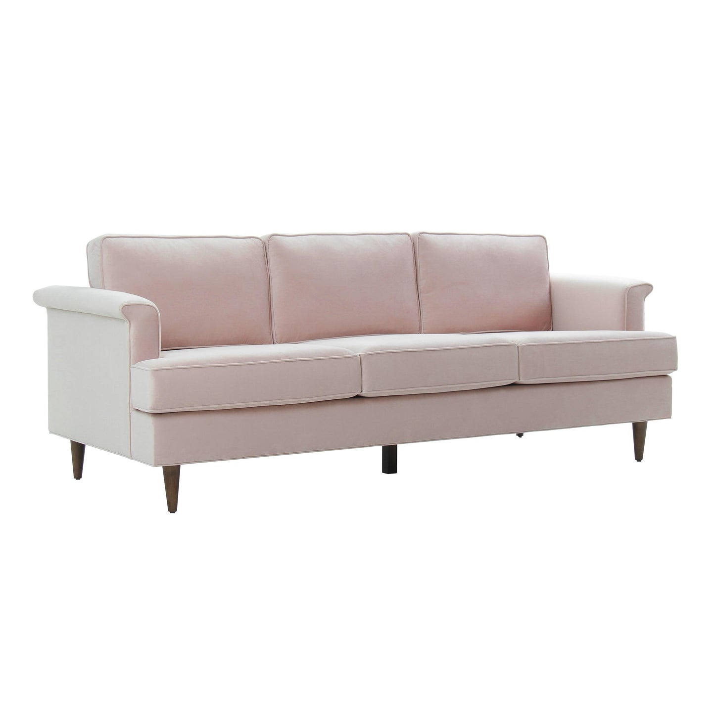 Porter Blush Velvet Sofa