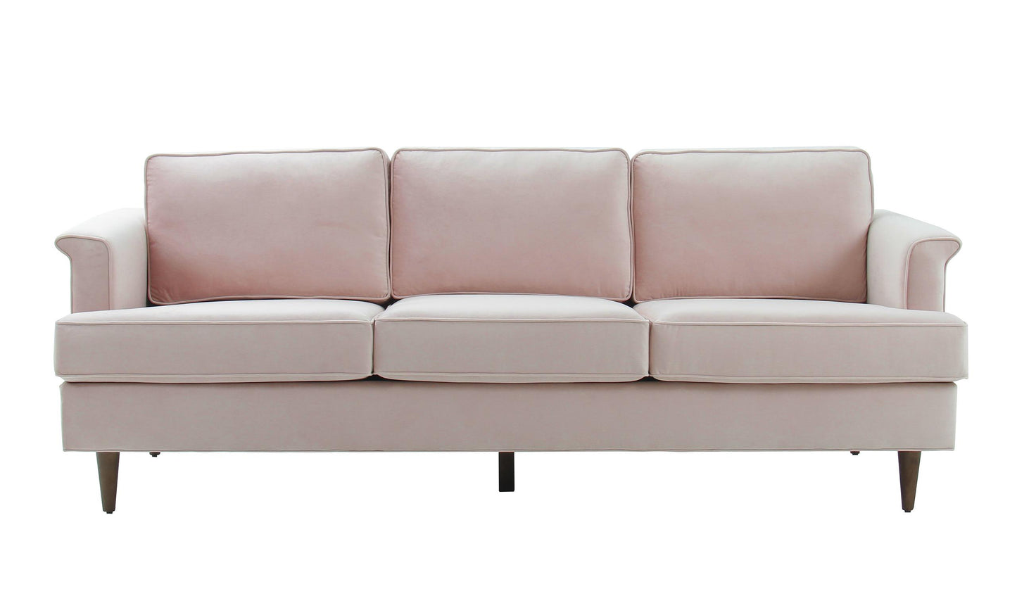 Porter Blush Velvet Sofa