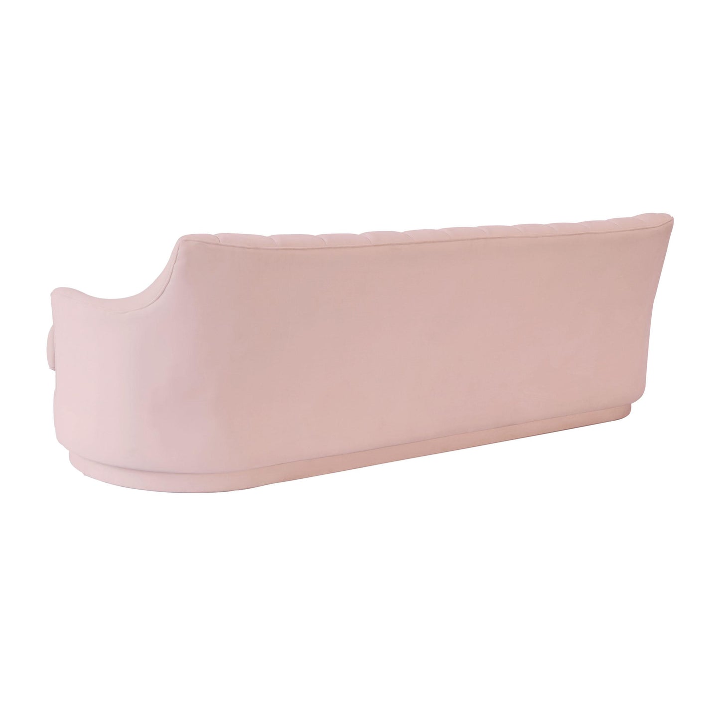 Peyton Blush Velvet Sofa