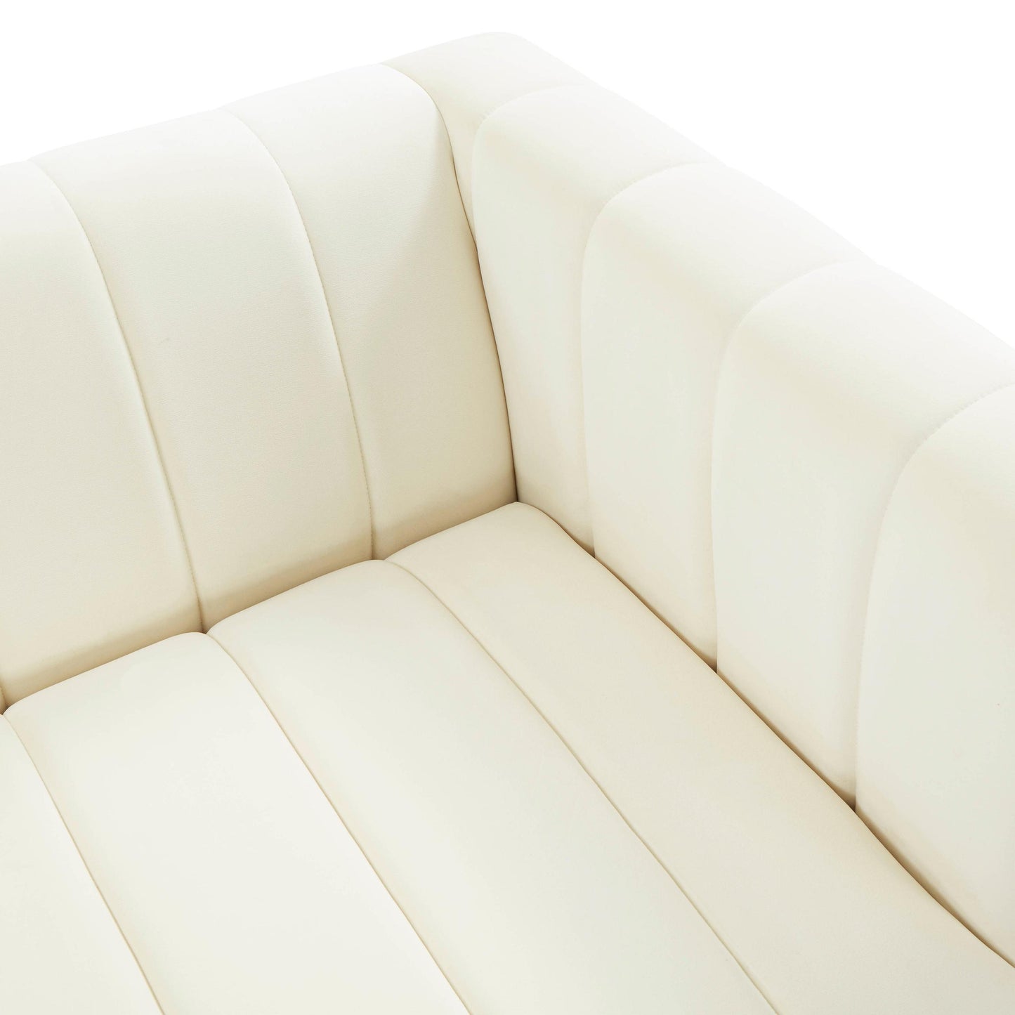 Norah Cream Velvet Sofa