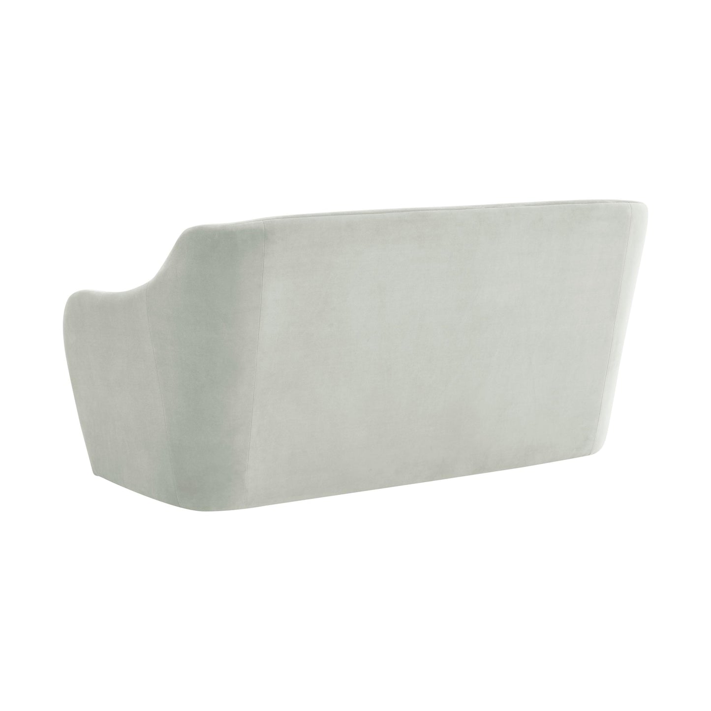 Cellia Light Grey Velvet Loveseat