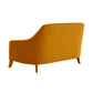 Neveah Turmeric Velvet Loveseat