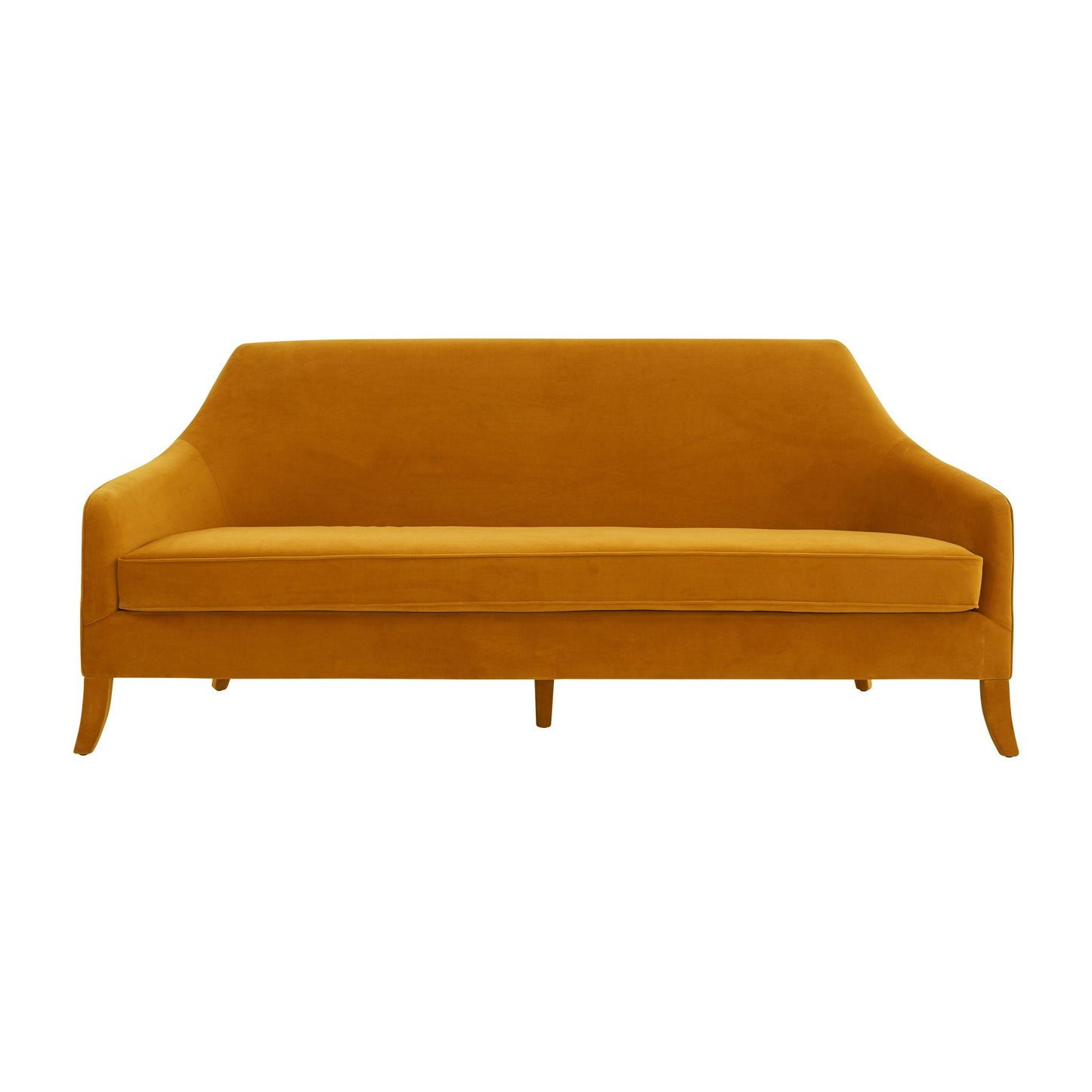 Neveah Turmeric Velvet Sofa