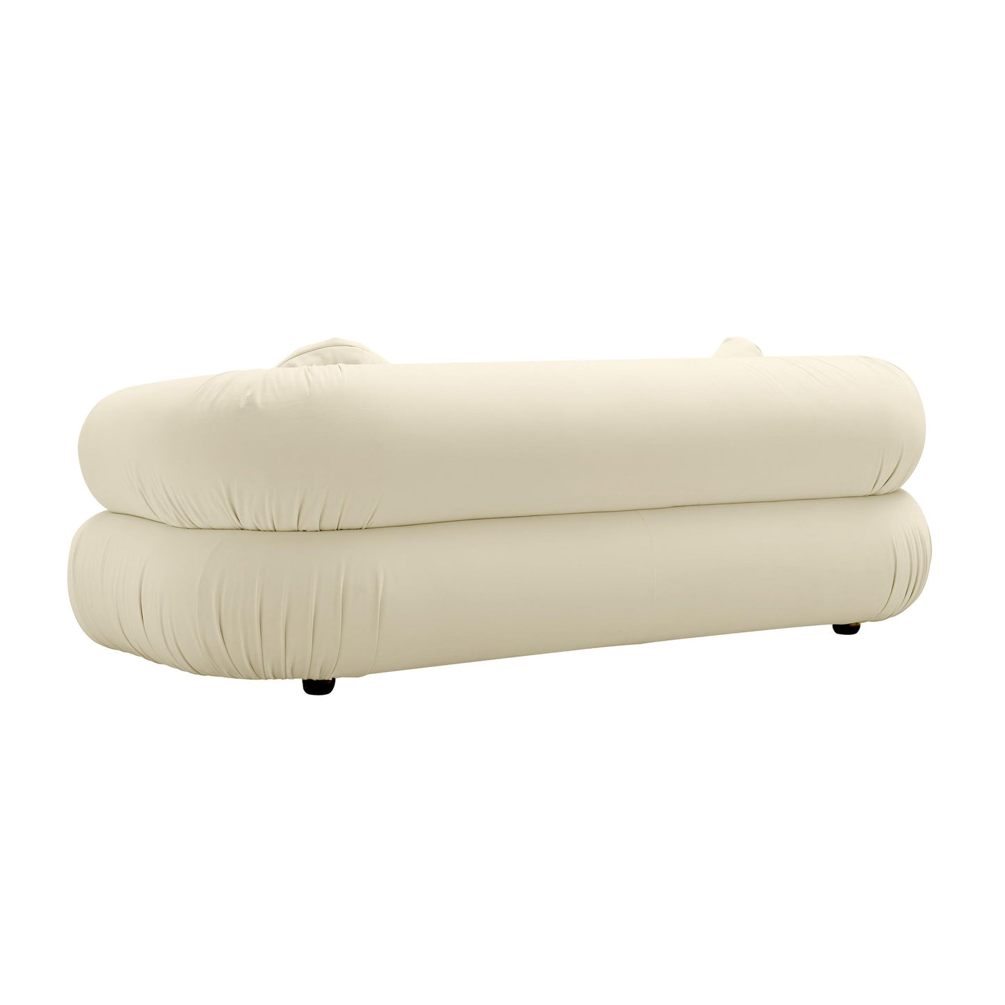 Jammin' Cream Velvet Sofa