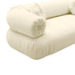Jammin' Cream Velvet Sofa