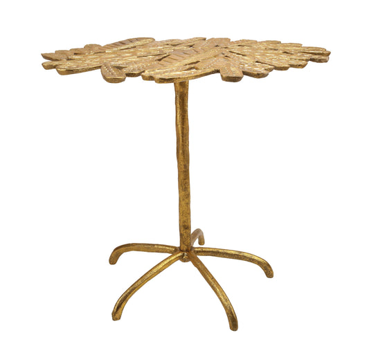 Freesia Gold Side Table