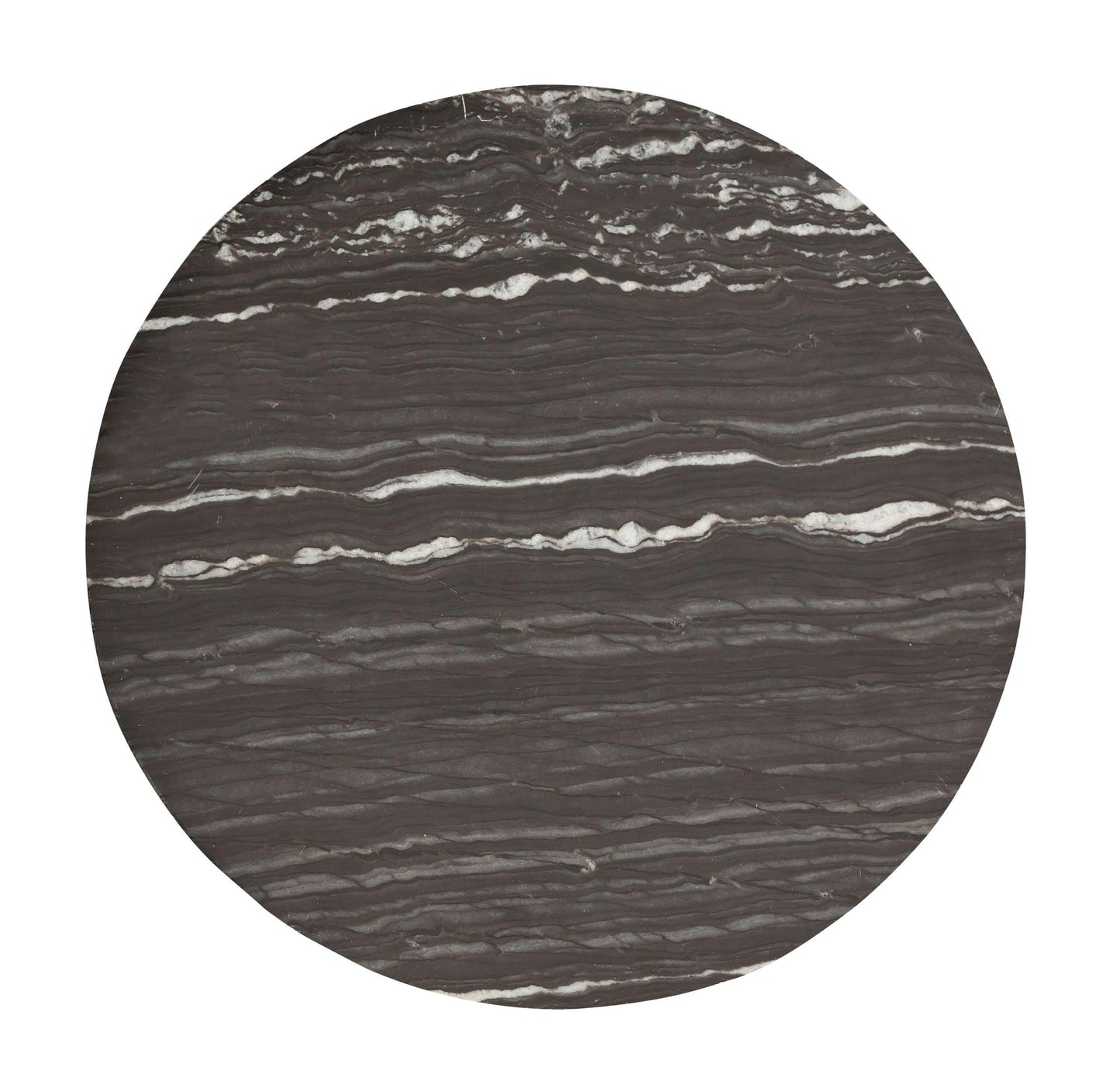 Cress Black Marble Side Table