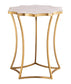 Camilla Marble Side Table by Inspire Me! Home Decor